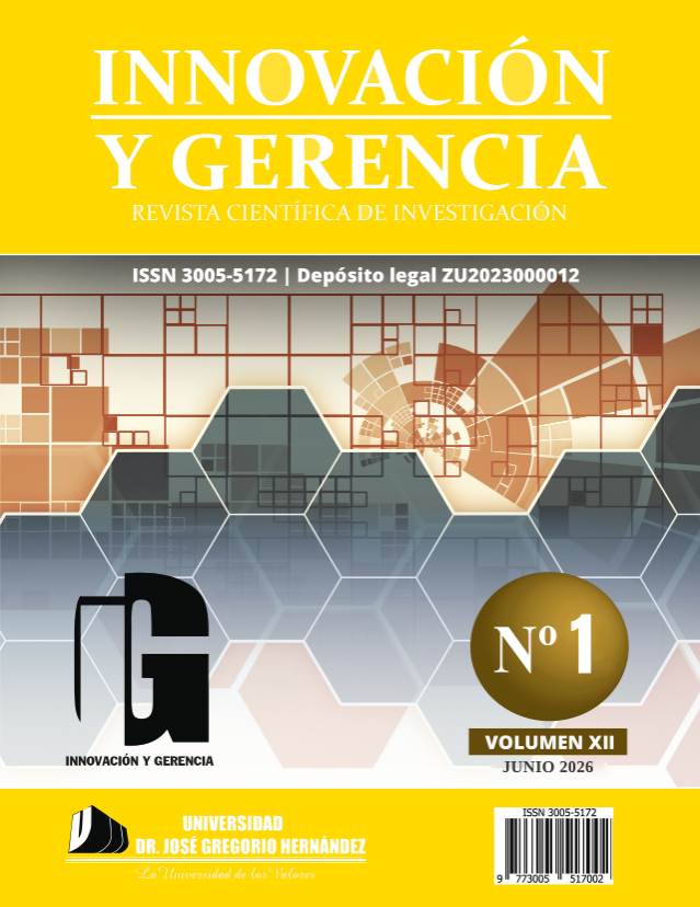 					Ver Vol. 12 Núm. 1 (2026): INNOVACIÓN Y GERENCIA
				